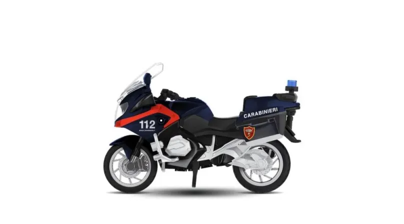 RC model Re.el Toys motocykel Carabinieri, 1:20, so svetlami a zvukmi