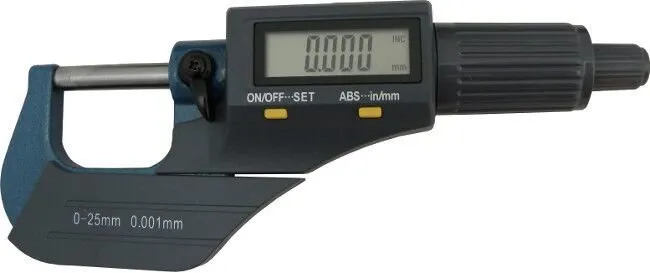 Posuvné meradlo GEKO Mikrometer digitálny 0-25mm