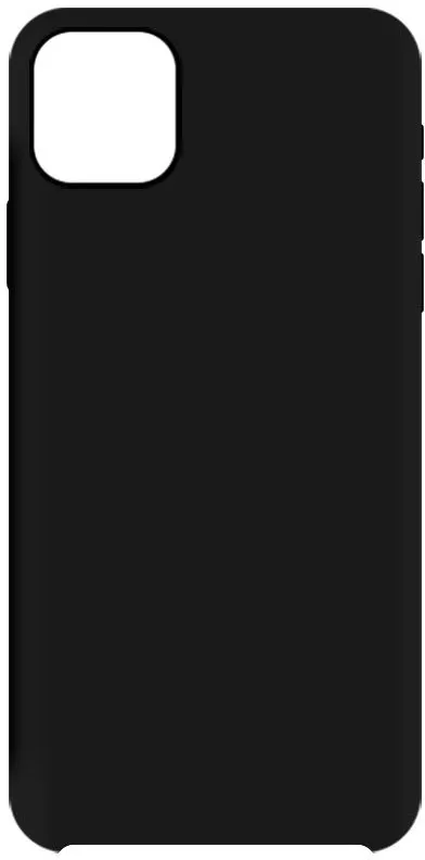 Kryt na mobil Hishell Premium Liquid Silicone pre Apple iPhone 12 Pro Max čierny