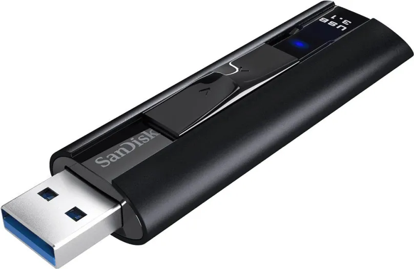 Flash disk SanDisk Extreme PRO, USB 3.2 Gen 1 (USB 3.0), USB-A, kapacita 512 GB, rýc