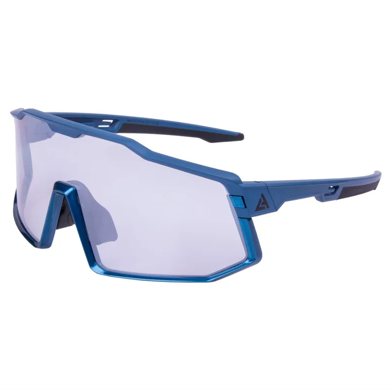 Cyklistické okuliare LACETO Rapido dark blue - Fotochromatické
