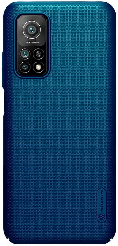Kryt na mobil Nillkin Frosted kryt pre Xiaomi Mi 10T/10T Pre Peacock Blue