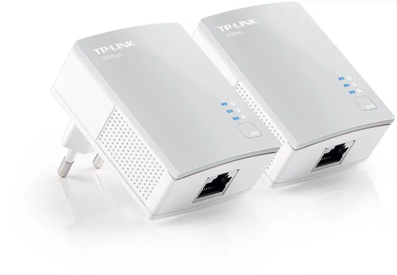 Powerline TP-Link TL-PA4010 Starter Kit, prenosová rýchlosť 600 Mb/s, 1 x LAN, dosah 300 m