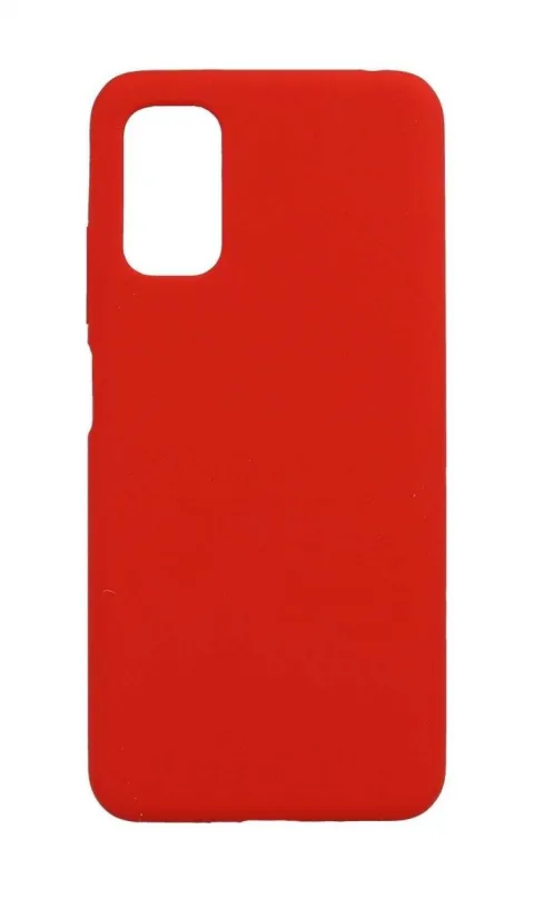 Puzdro na mobil TopQ Kryt Essential Xiaomi Redmi Note 10 5G červený 92345