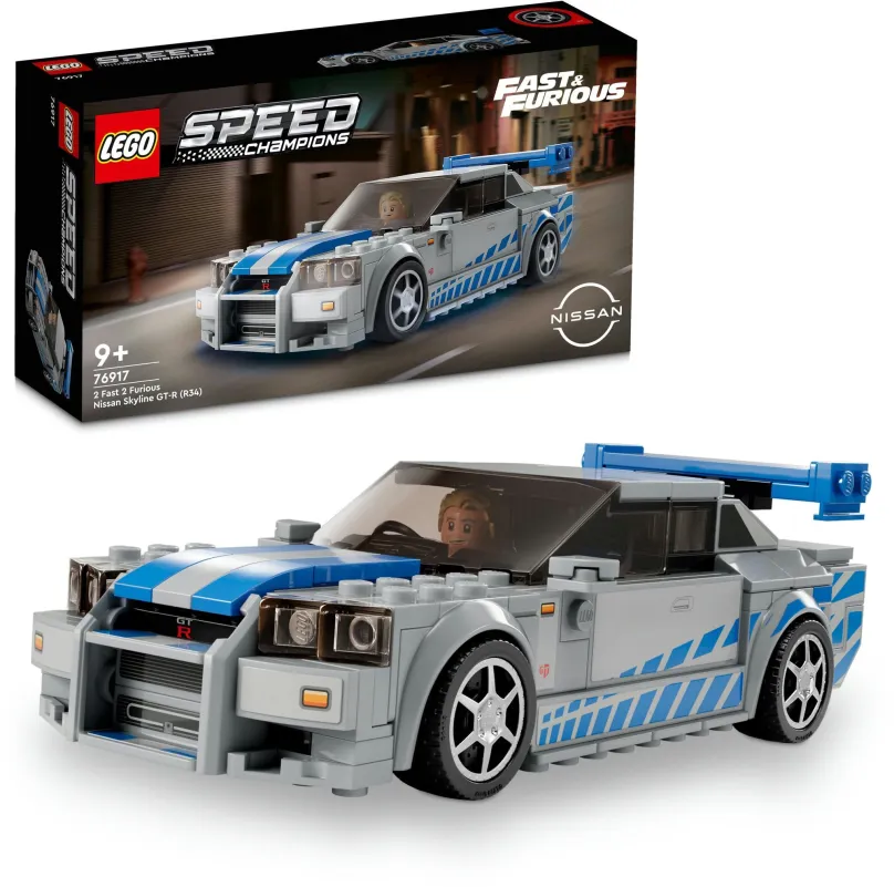 LEGO stavebnica LEGO® Speed Champions 76917 2 Fast 2 Furious Nissan Skyline GT-R (R34)