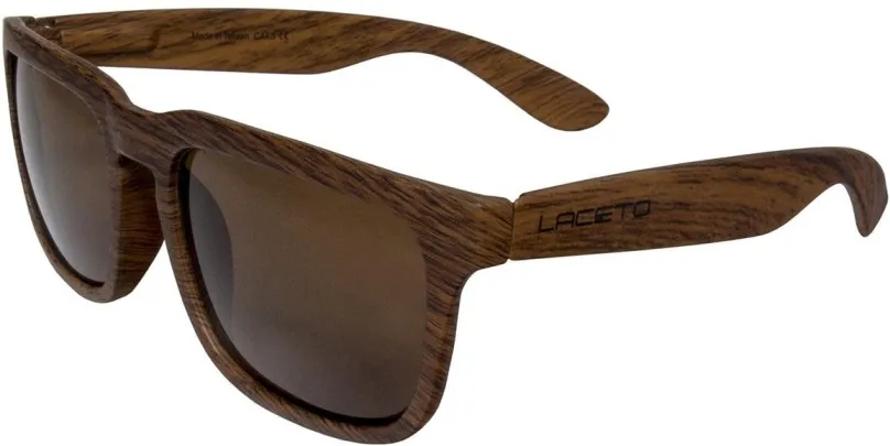 Slnečné okuliare Laceto WOODY Brown