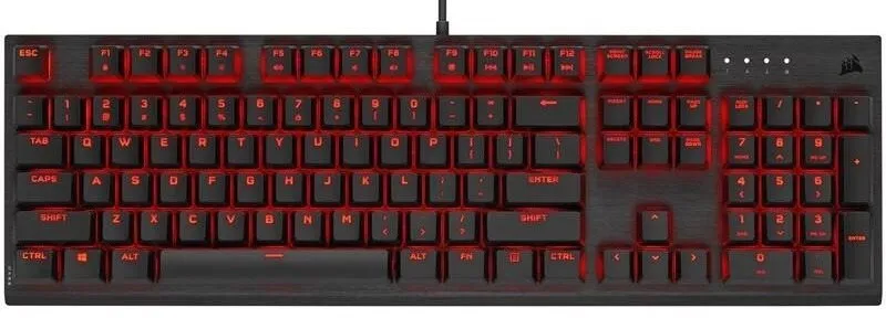 Herná klávesnica Corsair K60 PRO Red LED - US