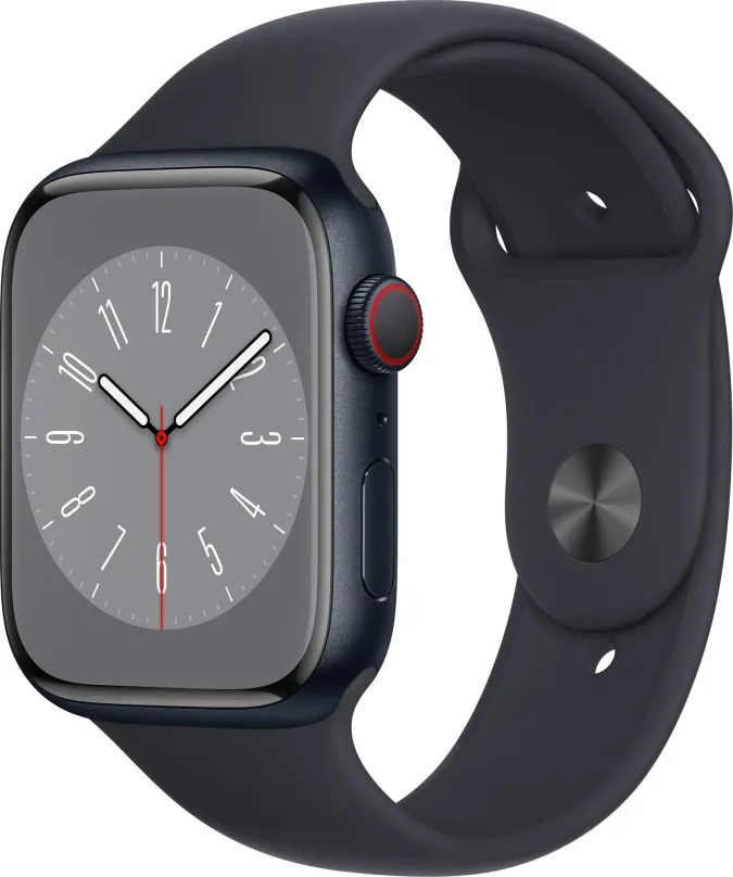 Chytré hodinky Apple Watch Series 8 45mm Cellular so športovým remienkom