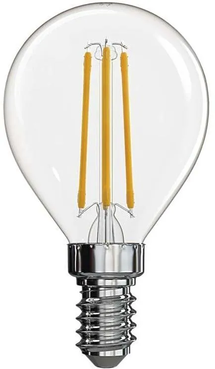 LED žiarovka EMOS LED žiarovka Filament Mini Globe 3,4 W E14 teplá biela