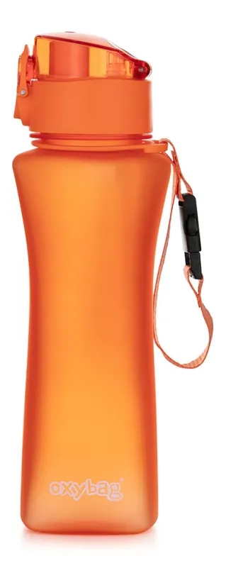 OXYBAG Fľaša na pitie Tritan oranžová - matná 550 ml