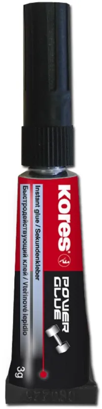 Sekundové lepidlo KORES Power Glue 3 g