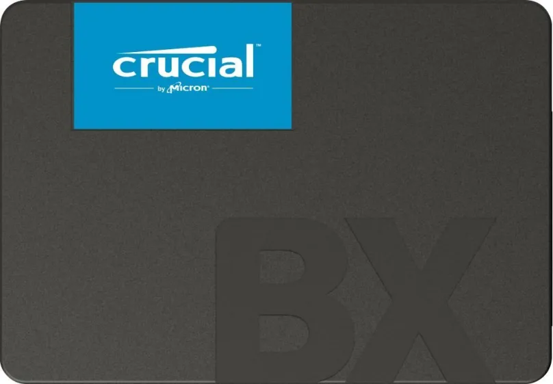 SSD disk Crucial BX500 480GB SSD, 2.5", SATA III, TLC (Triple-Level Cell), rýchlosť č