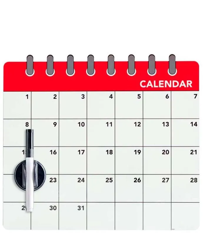 Tabuľa na chladničku Balvi Calendar 26239