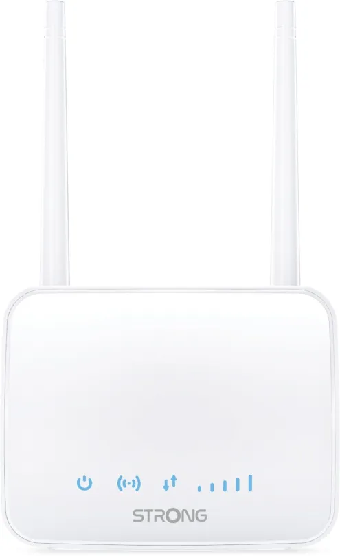 WiFi smerovač STRONG 4GROUTER350M, s WiFi 4, 802.11/b/g/n, až 2400 Mb/s (2.4 GHz 300 MB/s