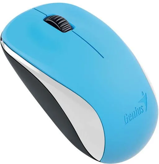 Myš Genius NX-7000 modrá, bezdrôtová, symetrická, pripojenie cez USB, bezdrôtový USB príj