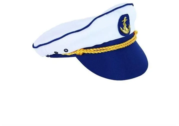 Doplnok ku kostýmu Čiapka Kapitán námorník detská