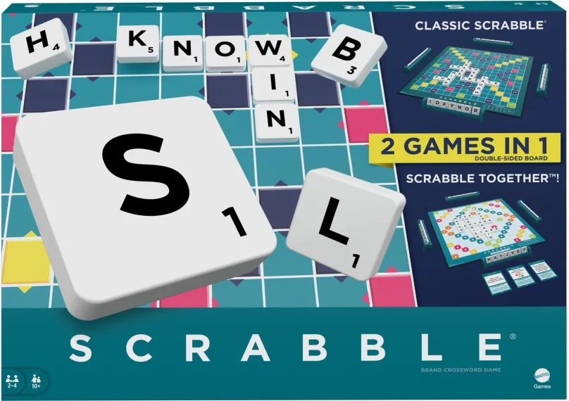 Dosková hra Scrabble EN