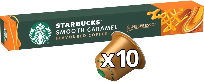 Kávové kapsule STARBUCKS® by NESPRESSO® Smooth Caramel Flavoured Coffee, 10 kapsúl v balení