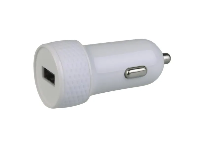 AVACOM nabíjačka do auta s výstupom USB 5V / 1A, biela farba