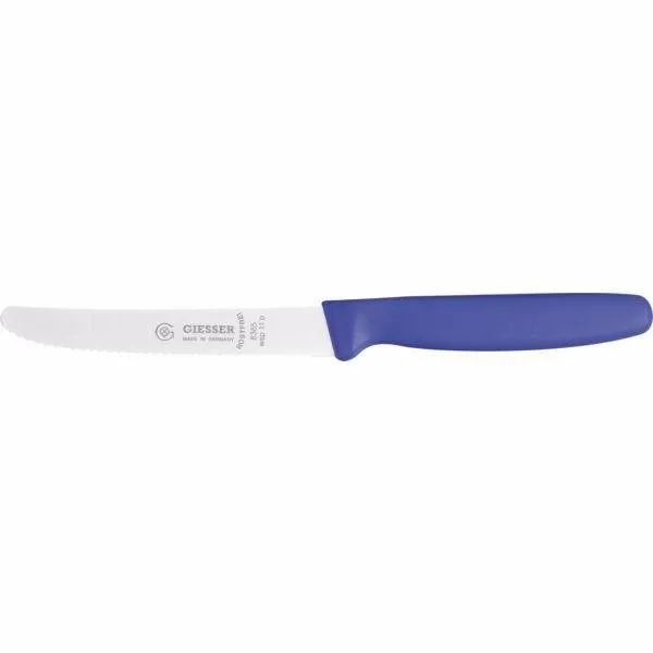 Kuchynský nôž Giesser messer Nôž univerzálny 11 cm modrý