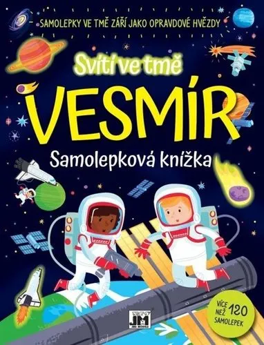 JIRI MODELS Samolepková knižka Vesmír
