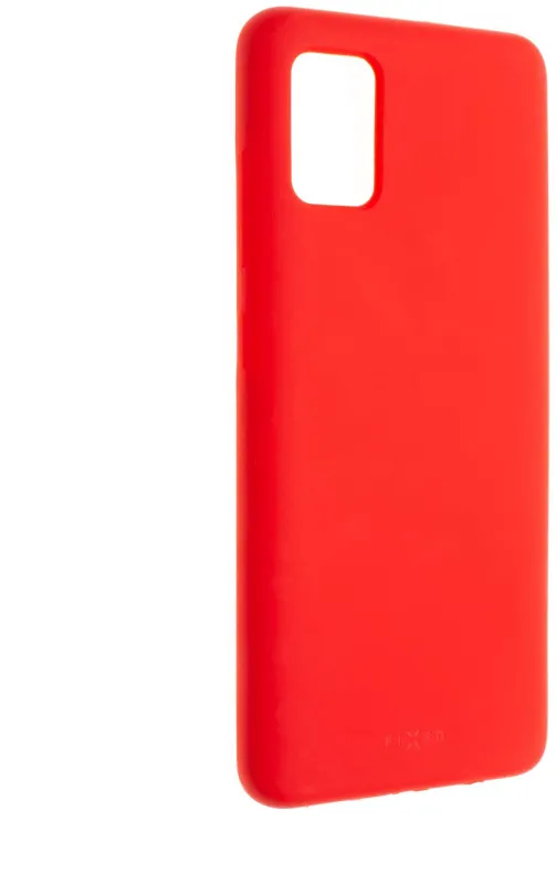 Kryt na mobil FIXED Flow Liquid Silicon case pre Samsung Galaxy A51 červený