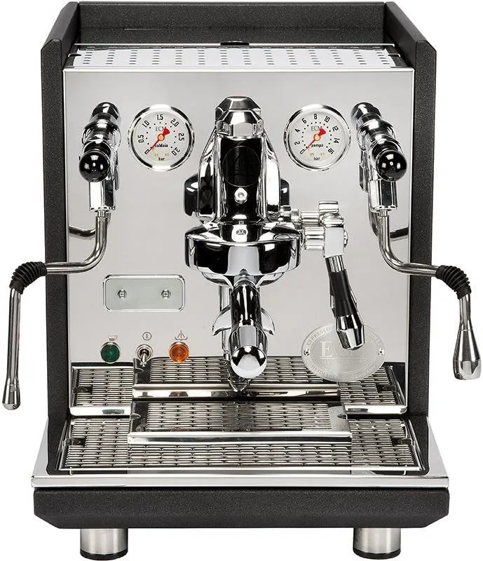 Pákový kávovar ECM Synchronika, anthracite, do domácnosti, príkon 1600 W, tlak 9 bar, m