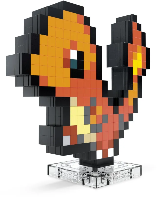 Stavebnica Mega Pokémon Pixel Art - Charmander
