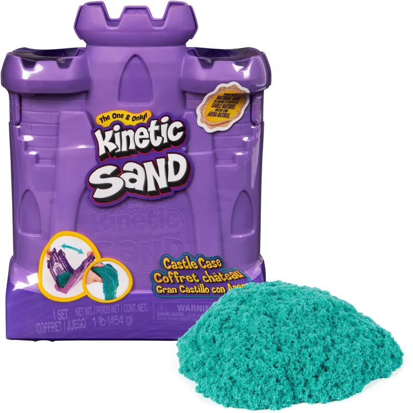 Kinetický piesok Kinetic Sand Forma hradu s tekutým pieskom