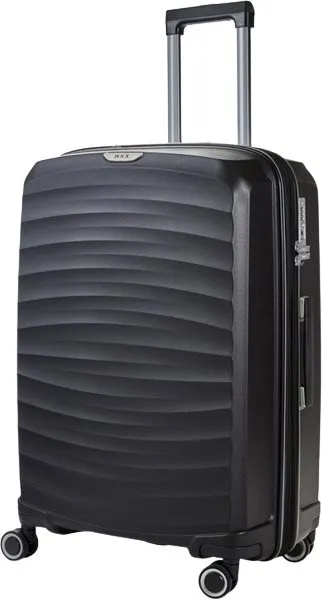 Cestovný kufor ROCK TR-0212 M, čierna