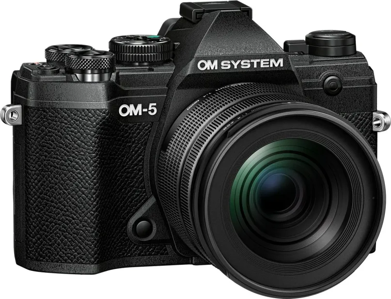Digitálny fotoaparát OM SYSTEM OM-5 + ED 12-45mm f/4 PRE čierny