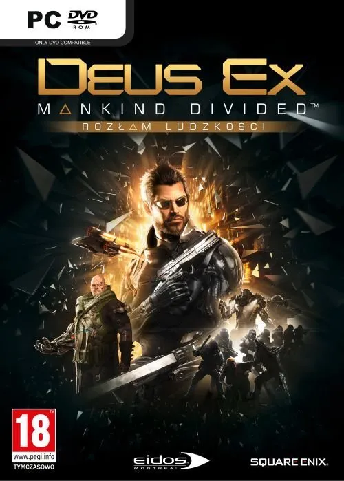 Hra na PC Deus Ex: Mankind Divided - PC DIGITAL, elektronická licencia, kľúč pre Steam, žá