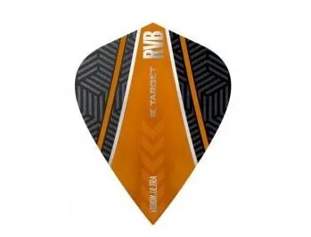Letky na šípky Target - darts Letky RVB - Vision Ultra Curve Kite - Black-Orange 34332060