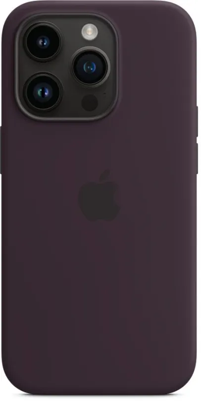 Kryt na mobil Apple iPhone 14 Pro Silikónový kryt s MagSafe bezinkovo fialový
