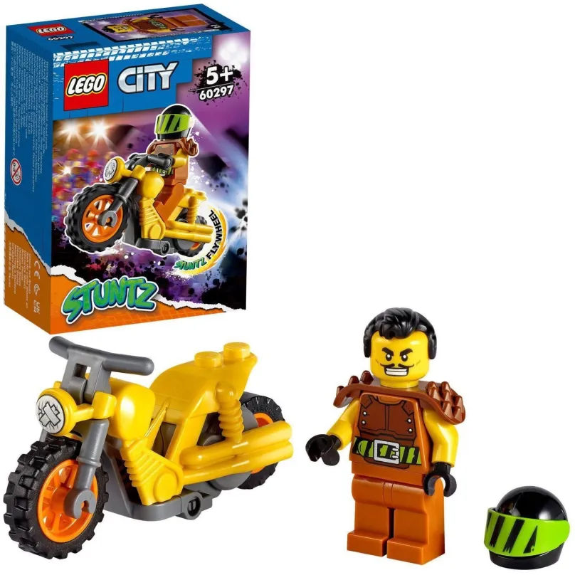 LEGO stavebnica LEGO® City 60297 Demolácia kaskadérska motorka