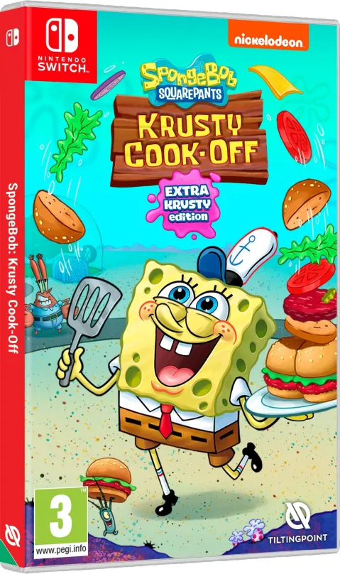 Hra na konzole SpongeBob: Krusty Cook-Off - Extra Krusty Edition - Nintendo Switch