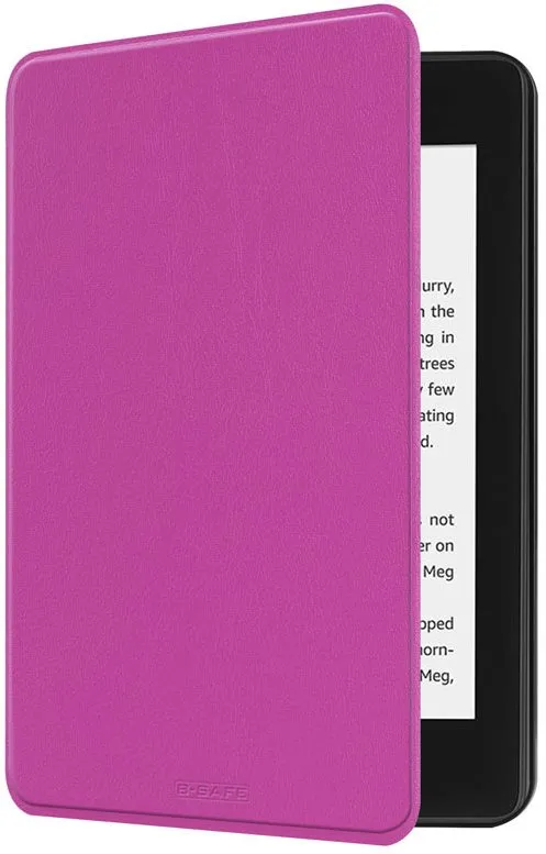 Puzdro na čítačku kníh B-SAFE Lock 1268, pre Amazon Kindle Paperwhite 4 (2018), fialové