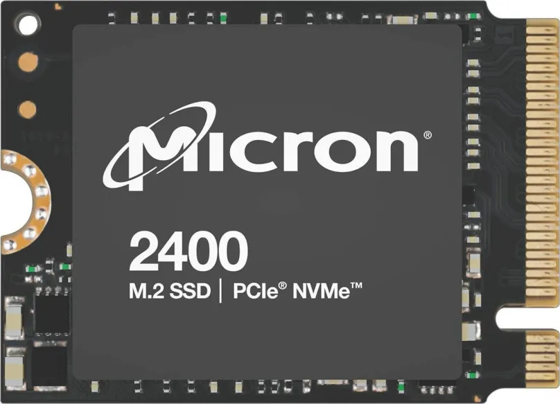 SSD disk Micron 2400 1TB, M.2 2230, M.2 (PCIe 4.0 4x NVMe), QLC (Quad-Level Cell), rýchlos