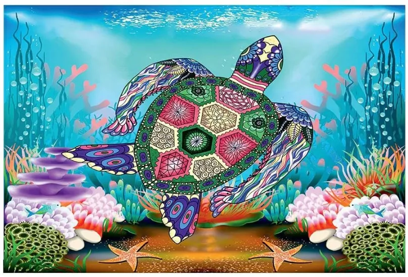 Puzzle Puzzle "Morská korytnačka"