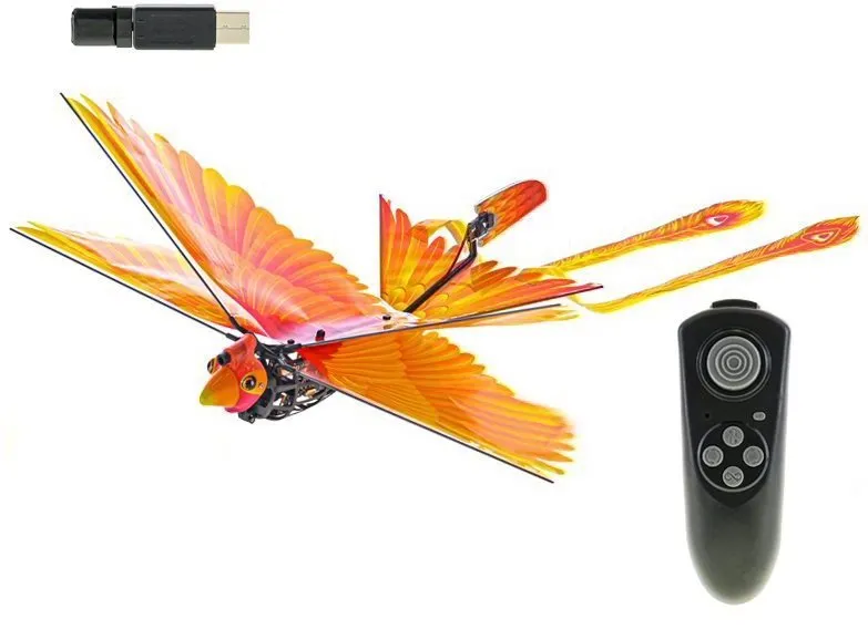 RC model R / C Go Go Bird lietajúce 18cm, na batérie s USB, 2,4GHz