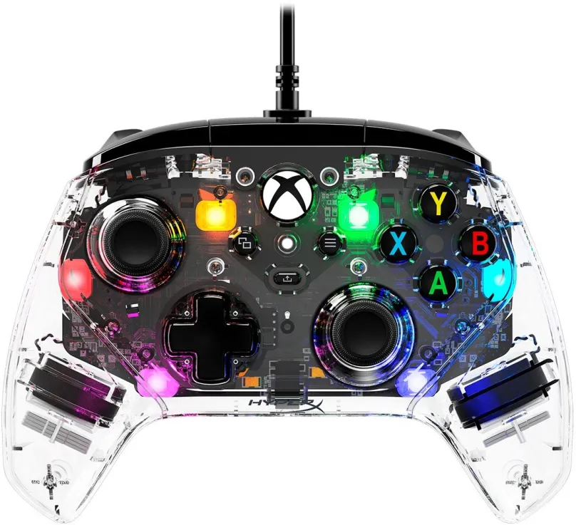 Gamepad HyperX Clutch Gladiate RGB Xbox Controller pre PC, Xbox Series X|S a Xbox One, ko