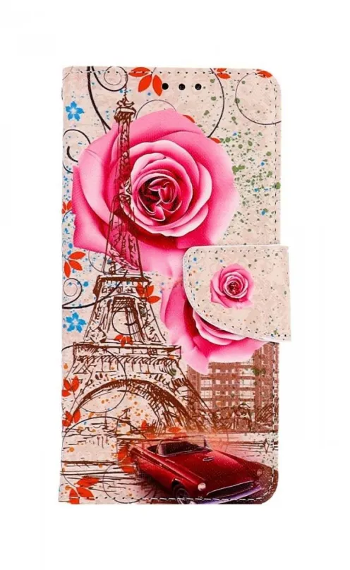 Puzdro na mobil TopQ Puzdro Samsung A33 5G knižkové Rozkvitnutý Paríž 74984