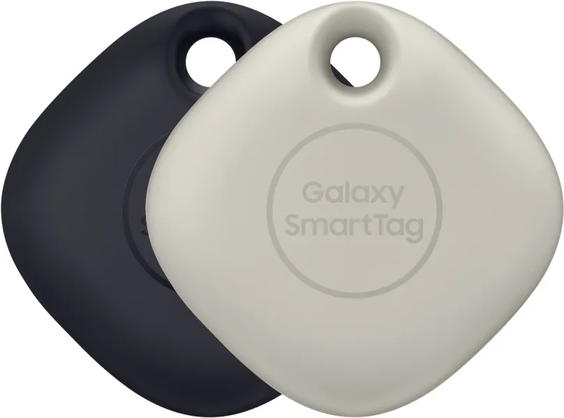 Bluetooth lokalizačné čip Samsung Šikovný prívesok Galaxy SmartTag (balenie 2 ks) čierna & oatmeal