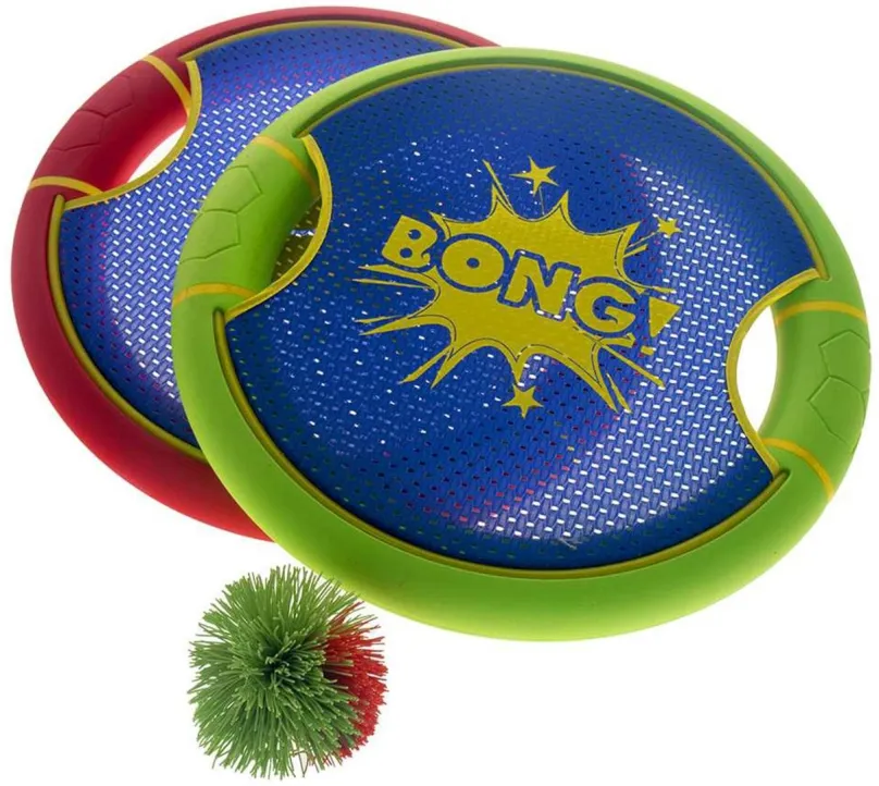 Frisbee Profilite BONG DISC, detské, s priamou trajektóriou, tvar je kruh, červená a zelen
