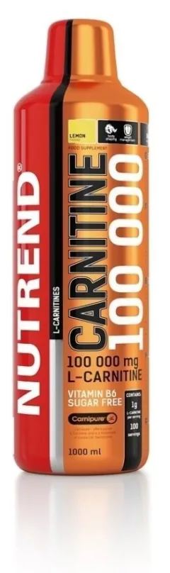 Spaľovač tukov Nutrend Carnitine 100000, 1000ml, pomaranč