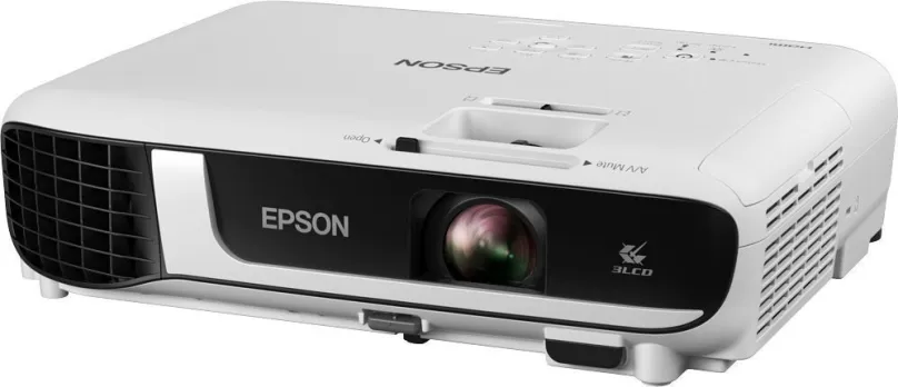 Projektor Epson EB-W51, LCD lampový, WXGA, natívne rozlíšenie 1280 x 800, 16:10, svietivos