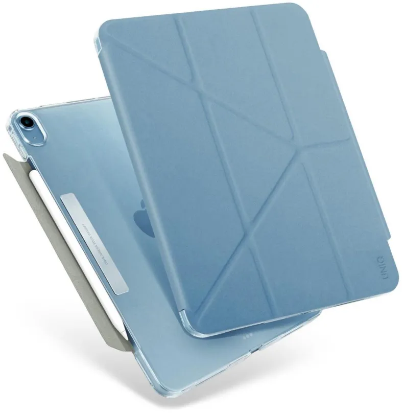 Púzdro na tablet UNIQ Camden antibakteriálne púzdro pre iPad Air 10.9" (2022/2020) modré