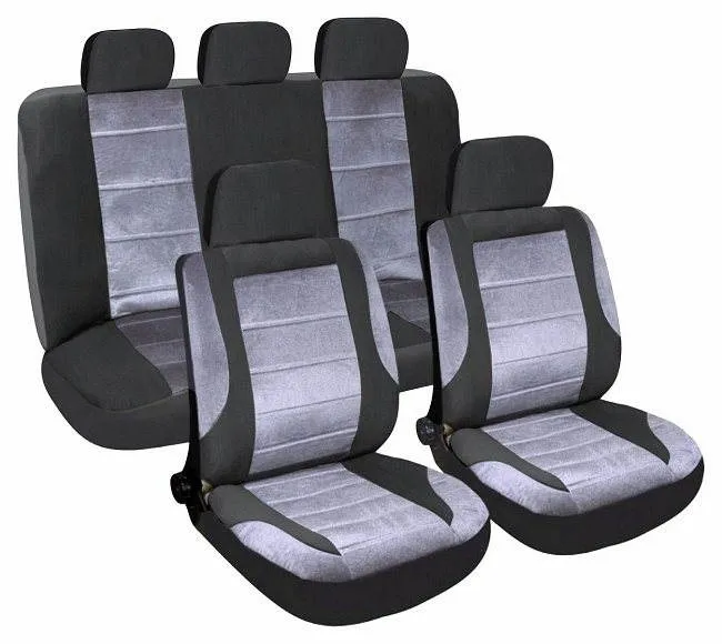 Autopoťahy Poťahy sedadiel sada 9ks DELUXE vhodné pre bočné Airbag