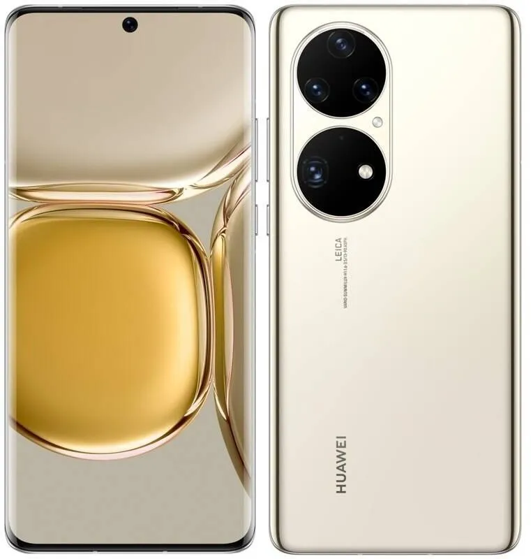 Mobilný telefón Huawei P50 Pre zlatá