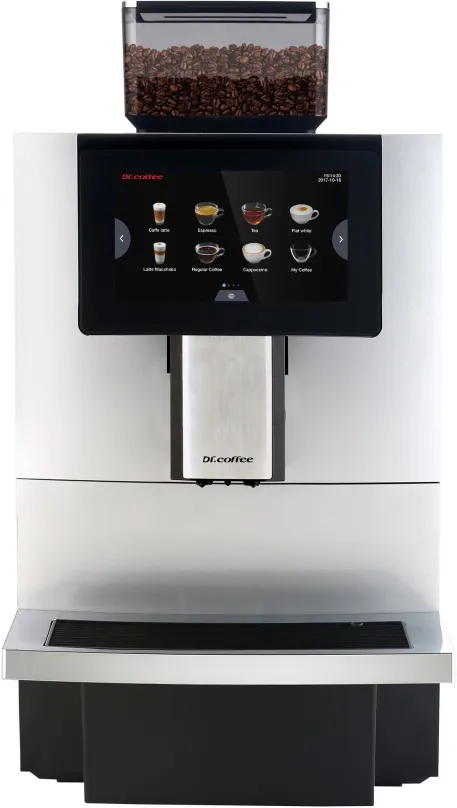 Automatický kávovar Dr Coffee F11 Plus, s mlynčekom s kapacitou 1200 g, do kancelárie, pri